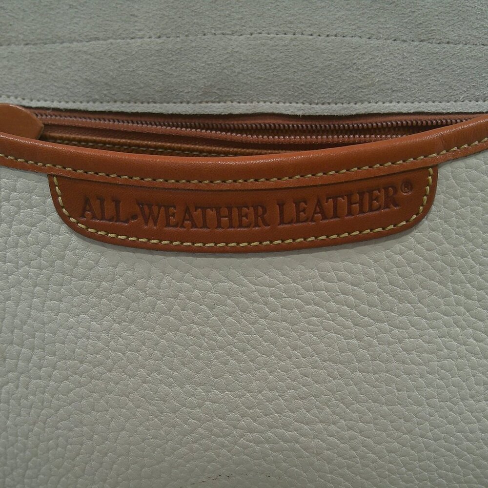 Vintage Dooney & Bourke Cavalry/Saddle Crossbody Bag Bone Leather Bag Pocketbook - Picture 14 of 14